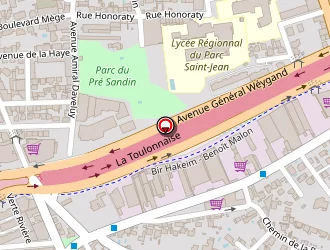 Carte de Jls Plomberie à Toulon