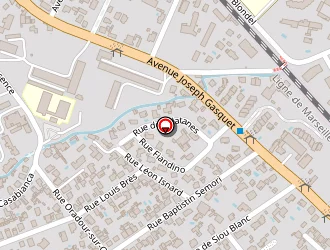 Carte de Franke à Toulon