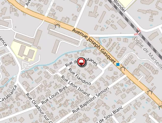 Carte de Au Jardin De Carla à Toulon