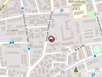 Carte de Stade Sainte Marguerite à Garde (la)