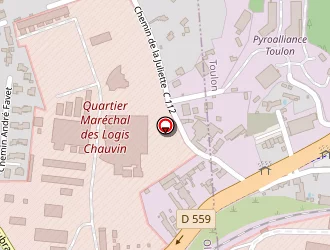 Carte de Vidal Alain à Toulon