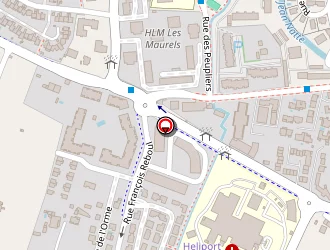 Carte de Foyer Arc En Ciel à Hyères