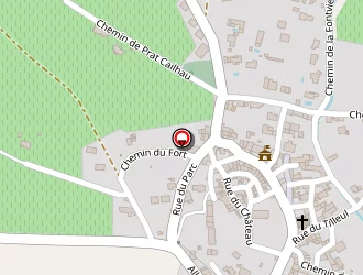 Carte de Berton à Brugairolles