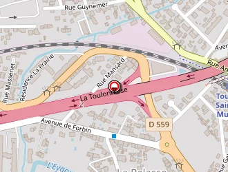 Carte de Sos Electricité à Toulon