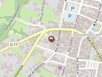 Carte de Monoprix à Lannemezan