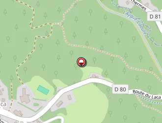 Carte de Hotel Le Laca à Capvern