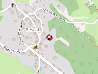 Carte de Zone De Loisirs à Bescat