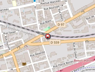 Carte de Dg Coiffure à Toulon