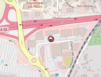 Carte de Chaussland à Ollioules