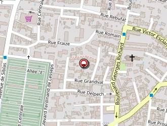 Carte de A Votre Coiffure Dalitendance à Toulon