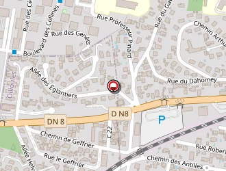 Carte de Flos Es Campus à Ollioules