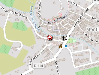 Carte de Bresson Julien à Montlaur