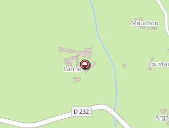 Carte de Lafarge Granulats à Louvie-juzon