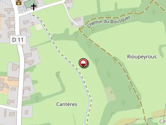 Carte de Marmouget Marcelle à Lutilhous