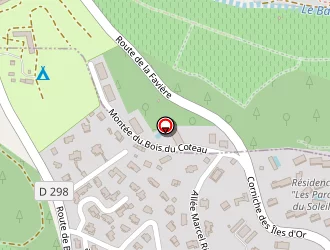 Carte de Paradis à Bormes-les-mimosas