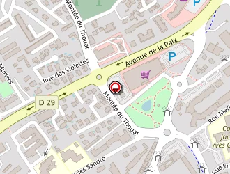 Carte de Roady-quatre Roues à Garde (la)