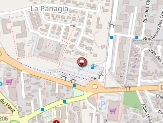 Carte de Le 428 à Ollioules