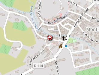 Carte de Cooper James à Montlaur