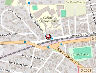 Carte de Vidal Gil à Toulon