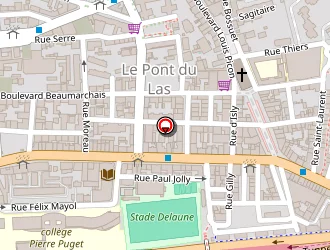 Carte de Couturexpress à Toulon