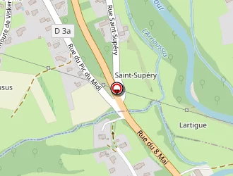 Carte de Brau Robert à Montgaillard