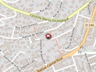 Carte de Mfp Services (sli) à Toulon