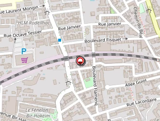 Carte de Coiffure Art Déco à Toulon