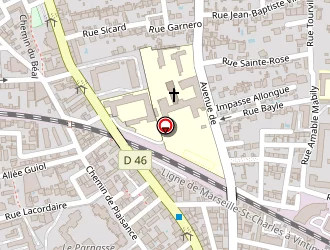 Carte de St Roch Décorations à Toulon