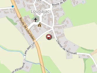 Carte de F2gp à Loubajac