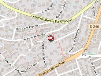 Carte de 146eme Avenue à Toulon