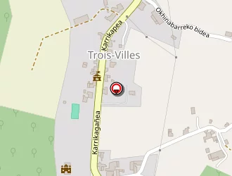 Carte de Fronton à Trois-villes