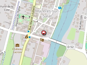 Carte de Fronton Gilles à Mazères-sur-salat