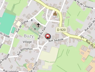 Carte de Augareils Rolande à Buzy