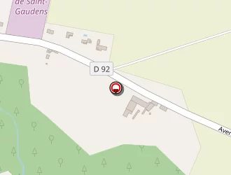 Carte de Tribunal D'instance à Saint-gaudens