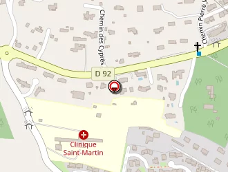 Carte de Gandolfo Robert à Ollioules