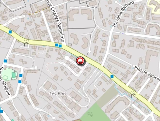 Carte de Simon Vincent à Toulon