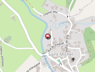 Carte de Fronton à Saint-michel