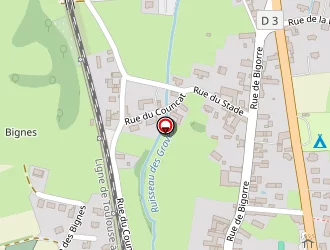 Carte de Poncé Fagou à Adé