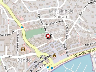 Carte de Frangipane à Bandol