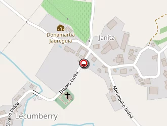 Carte de Boucles Depuis Iraty-cize à Lecumberry