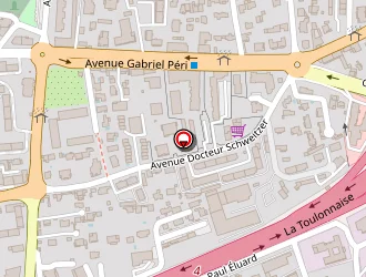 Carte de Electrovia à Valette-du-var (la)