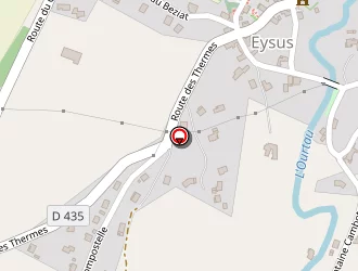 Carte de La Métairie à Eysus