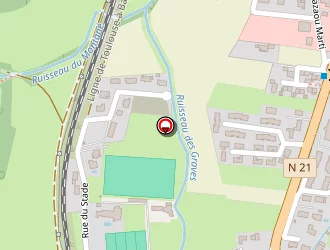 Carte de Terrain De Pétanque à Adé