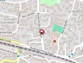 Carte de Mpn à Bandol