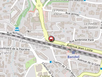 Carte de Taxi Jm à Bandol