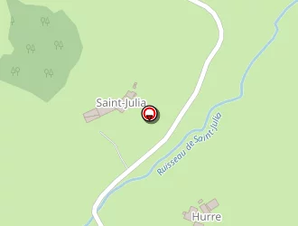 Carte de Soubercaze Suzanne à Lys