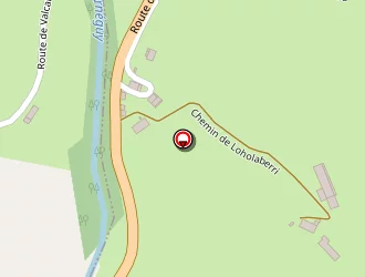 Carte de Maison Loholaberria à Uhart-cize