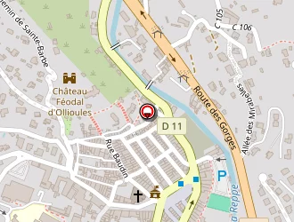 Carte de Cic à Ollioules