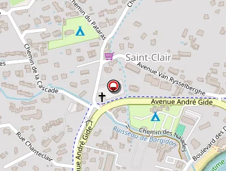 Carte de Boutique Saint Clair à Lavandou (le)