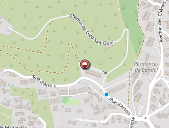 Carte de Les Grillons à Bandol